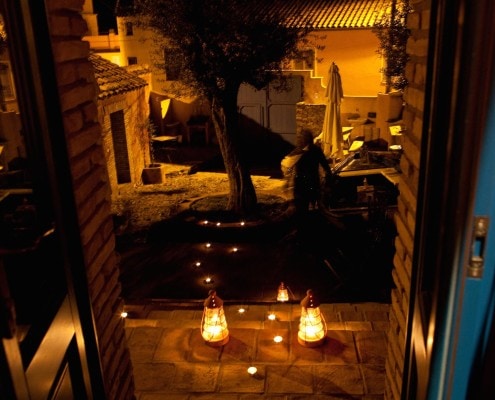 Casa Teulada | Looking Over the Courtyard