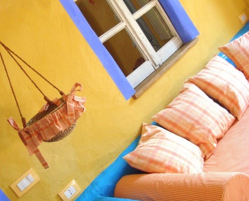 Sardinia Holiday Rental Casa Teulada 3 | Living Room Detail
