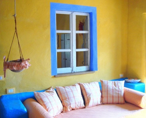 Sardinia Holiday Rental Casa Teulada 3 | Living Room partial View