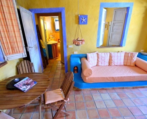 Sardinia Holiday Rental Casa Teulada 3 | Sofa bed