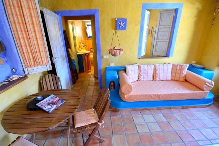 Sardinia Holiday Rental Casa Teulada 3 | Sofa bed